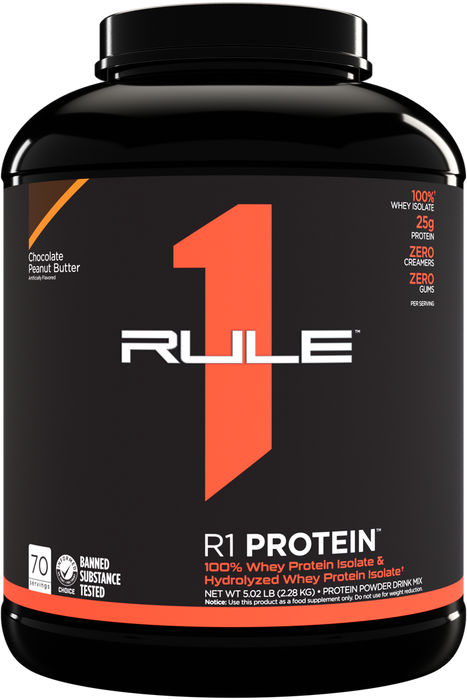 Rule One R1 Protein, Schokoladen-Erdnussbutter – 896 Gramm