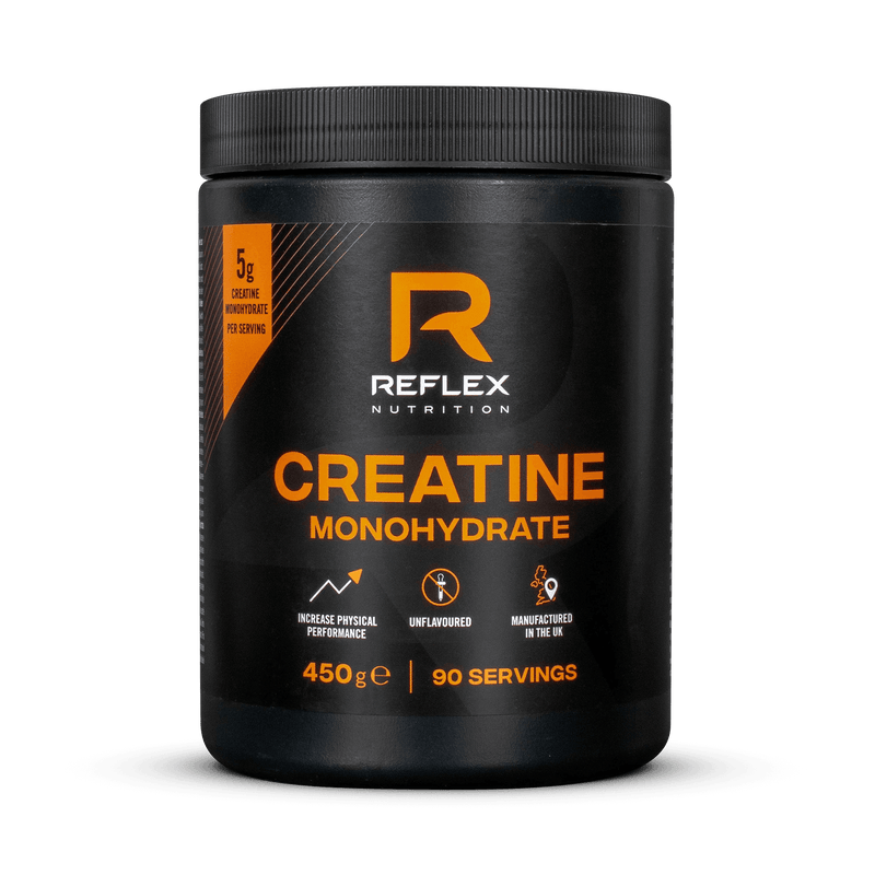 Reflex Nutrition Creatine Monohydrate Powder 450G Best Value Nutritional Supplement at MYSUPPLEMENTSHOP.co.uk