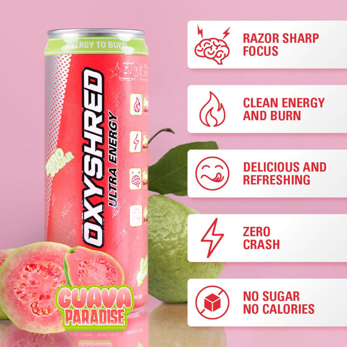 EHP Labs OxyShred Ultra Energy Drink RTD 12x355ml