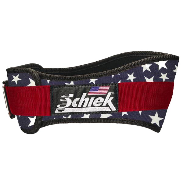 Schiek Training Belt 2006 6 Inch - Stars n Stripes