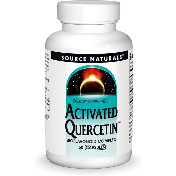 Source Naturals Activated Quercetin 50 Capsules - Heart Health at MySupplementShop by Source Naturals