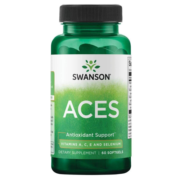 Swanson ACES - Vitamins A, C, E and Selenium 60 Softgels