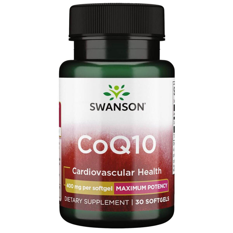 Swanson CoQ10 400mg 30 Softgels - Cellular Health at MySupplementShop by Swanson