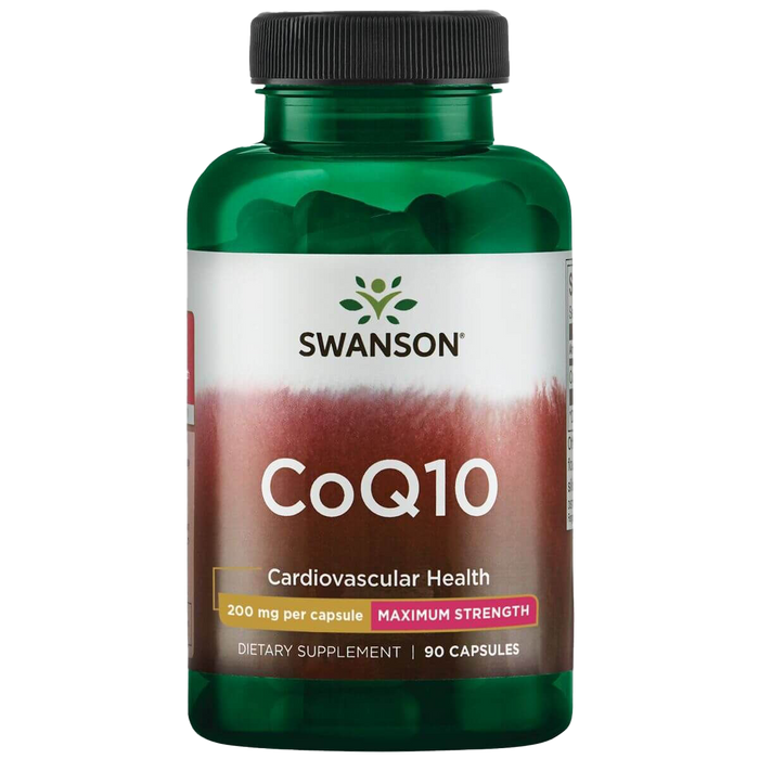 Swanson Coq10 Maximum Strength 200 mg 90 Capsules