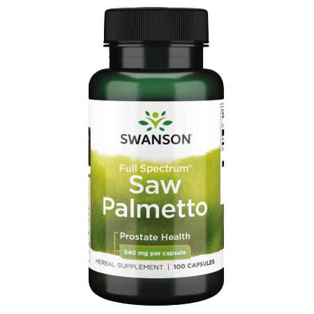 Swanson Full Spectrum Saw Palmetto 540 mg 100 Capsules