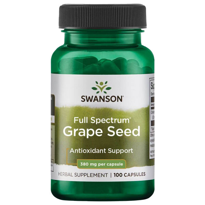 Swanson Grape Seed 380 mg 100 Capsules