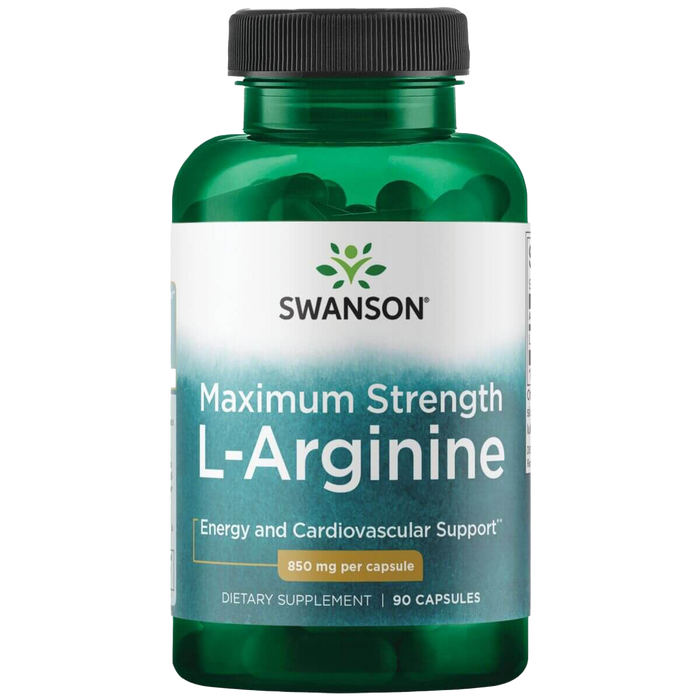 Swanson L-Arginine 850mg 90 Capsules