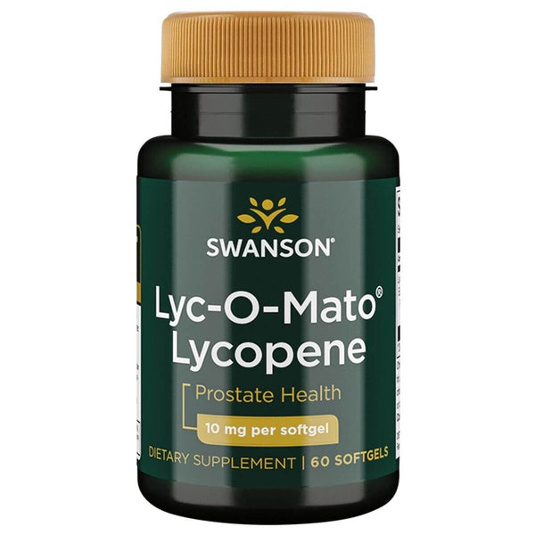 Swanson Lyc-O-Mato Lycopene 10mg 60 Softgels | Premium Bladder, Kidney, Prostate at MYSUPPLEMENTSHOP.co.uk