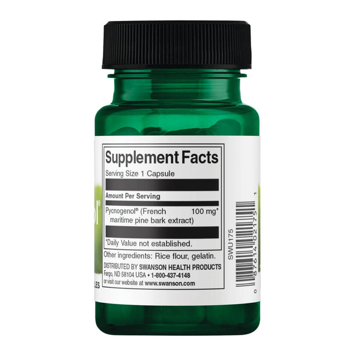 Swanson Pycnogenol 100 mg 30 Capsules - Skin Care at MySupplementShop by Swanson