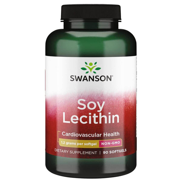 Swanson Soy Lecithin 1.2 g 90 Softgels at MySupplementShop.co.uk