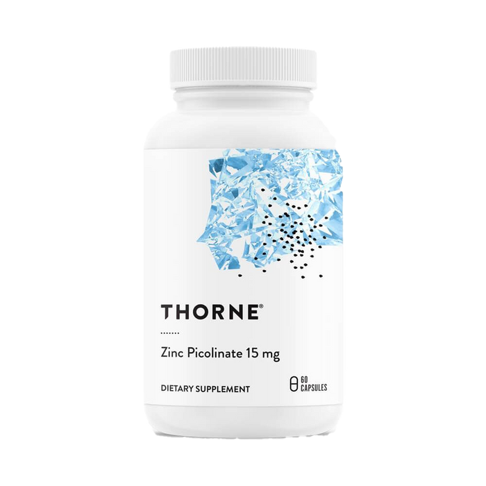 Thorne Research Zinc Picolinate 15mg 60 Capsules