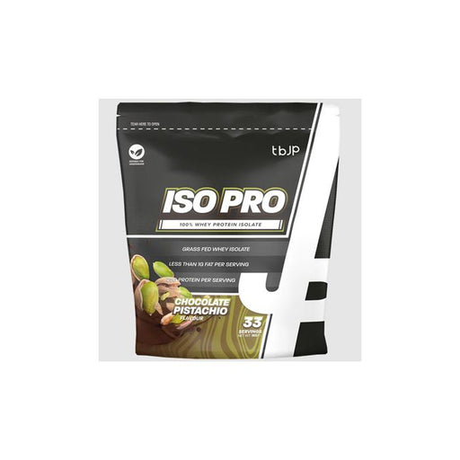 Trained by JP IsoPro 1kg - Chocolate Pistachio - Sports Supplements at MySupplementShop by Trained by JP