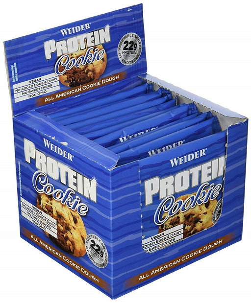 Weider Protein Cookie, Caramel Choco Fudge - 12 x 90g | High-Quality Health Foods | MySupplementShop.co.uk