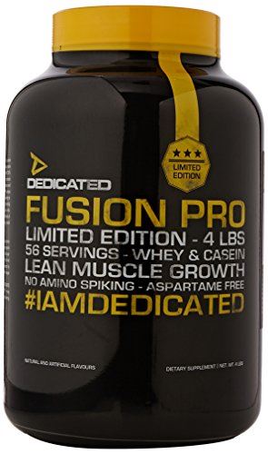 Dedicated Nutrition Fusion Pro 1.8kg White Chocolate & Raspberry Ice Cream | High-Quality Sports Nutrition | MySupplementShop.co.uk