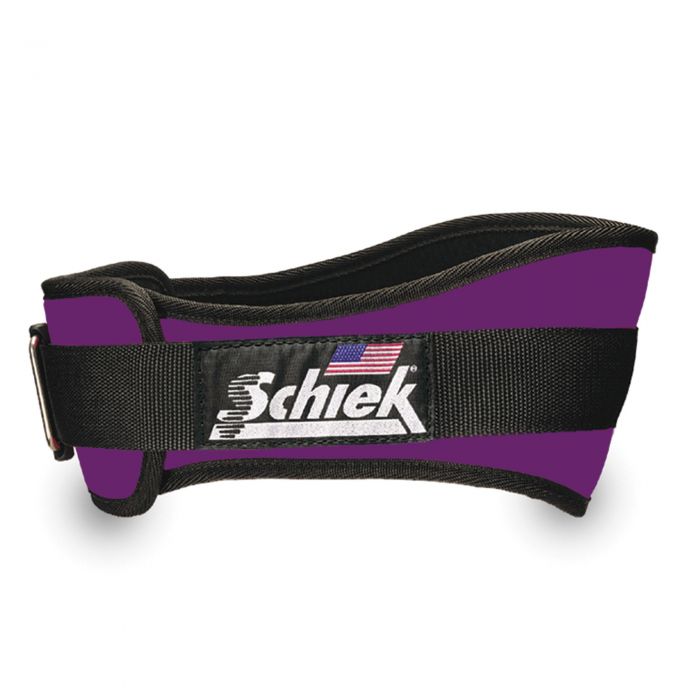 Schiek Training Belt 2004 4/34 Inch Belt - Purple - XS - Training Belt at MySupplementShop by Schiek Sports