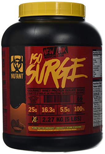 Mutant Iso Surge 2.27kg Peanut Butter Chocolate | High-Quality Protein | MySupplementShop.co.uk