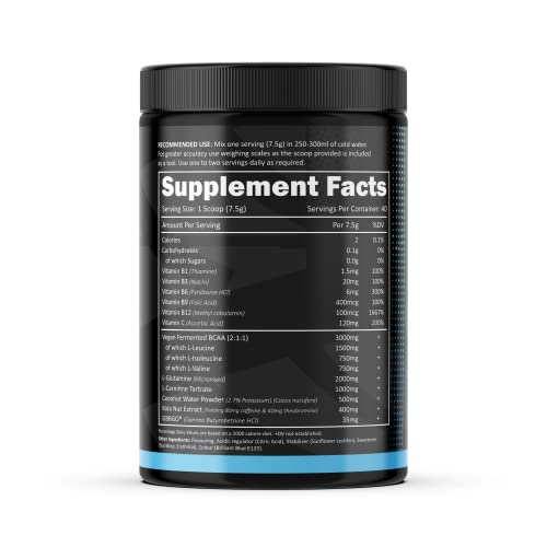 Efectiv Nutrition Amino Lean 240g Blue Razz Slush | High-Quality Amino Acids and BCAAs | MySupplementShop.co.uk