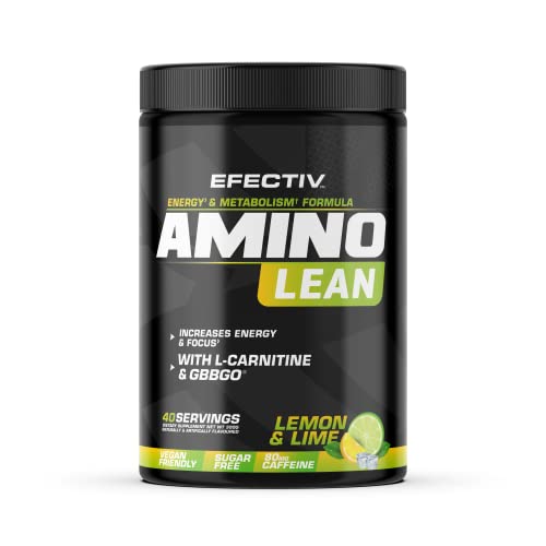 Efectiv Nutrition Amino Lean 240g Lemon & Lime | High-Quality Amino Acids and BCAAs | MySupplementShop.co.uk