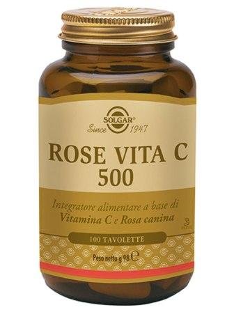 Solgar Rose Waist C 500 | High-Quality Combination Multivitamins & Minerals | MySupplementShop.co.uk