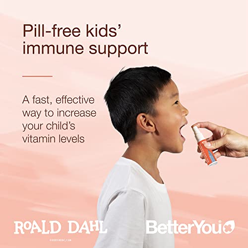 BetterYou Roald Dahl Immune Health Oral Spray | High-Quality Vitamins & Minerals | MySupplementShop.co.uk