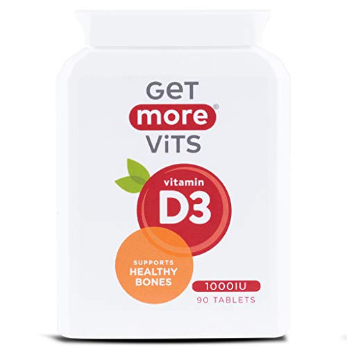 Get More Vits Vitamin D3 90Tabs - Default Title - Health Foods at MySupplementShop by Get More