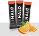 HALO Hydration Electrolyte Drink Sticks 12x60g Orange | High-Quality Electrolyte Replacements | MySupplementShop.co.uk