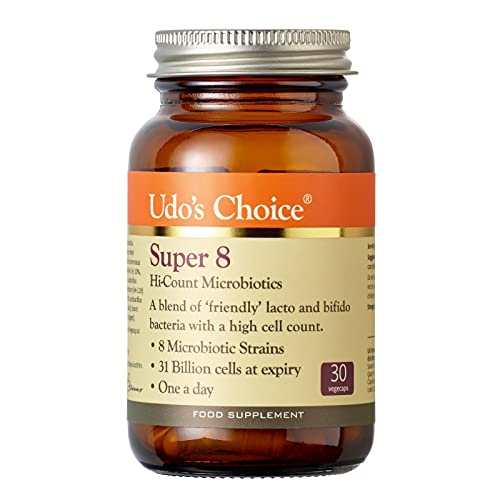 Udo's Choice Super 8 Hi Count Microbiotics - 42 Billion - Default Title - Sports Nutrition at MySupplementShop by Udo's Choice