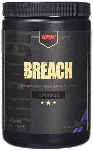 RedCon1 Breach 345g Blue Lemonade - Sports Nutrition at MySupplementShop by RedCon1