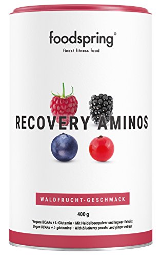 Foodspring Recovery Aminos 400g Orange | High-Quality Sports Nutrition | MySupplementShop.co.uk