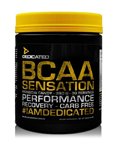 Dedicated Nutrition BCAA Sensation 390g Rainbow Candy - Sports Nutrition at MySupplementShop by Dedicated Nutrition