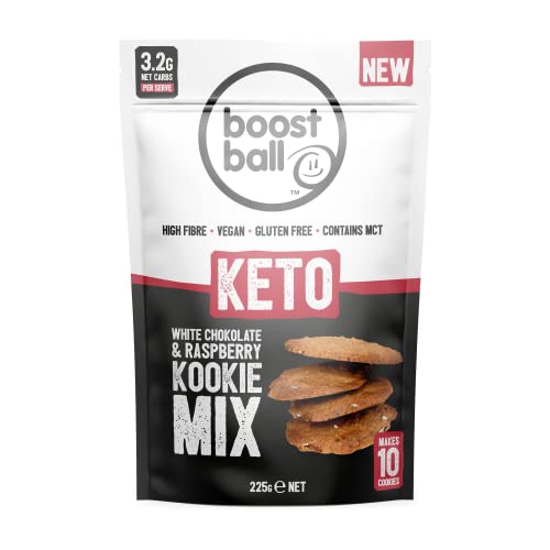 Boostball Keto Chocolate Chip Kookie Mix 225g - Health Foods at MySupplementShop by Boostball