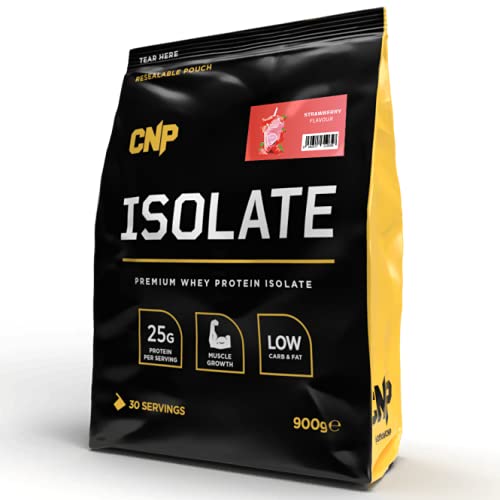 CNP Professional Pro Isolate Premium Whey Protein Isolate 900g 30 Servings (Strawberry) | High-Quality Whey Proteins | MySupplementShop.co.uk
