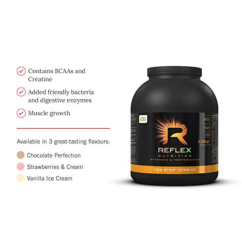 Reflex Nutrition One Stop Xtreme 2.03kg Vanilla Ice Cream | High-Quality Sports Nutrition | MySupplementShop.co.uk