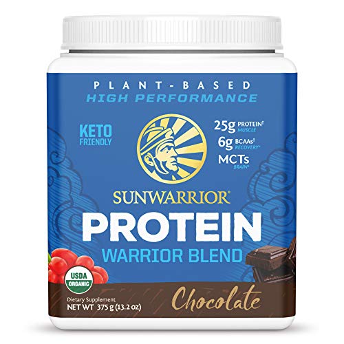 Sunwarrior Blend - Chocolate 375g - Sports Nutrition at MySupplementShop by Sunwarrior