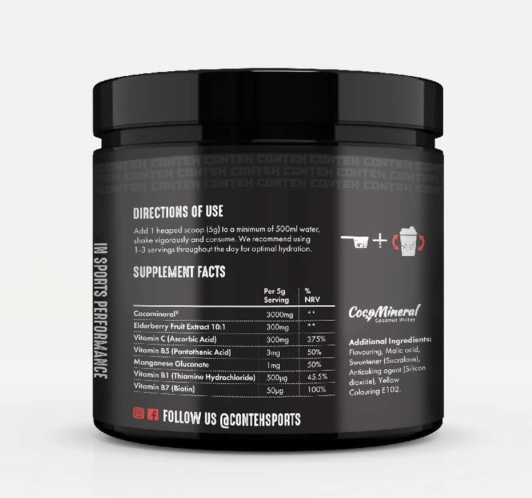 Conteh Sports Hydra Flow Daily Hydration Formula 300g | High-Quality Sports & Nutrition | MySupplementShop.co.uk