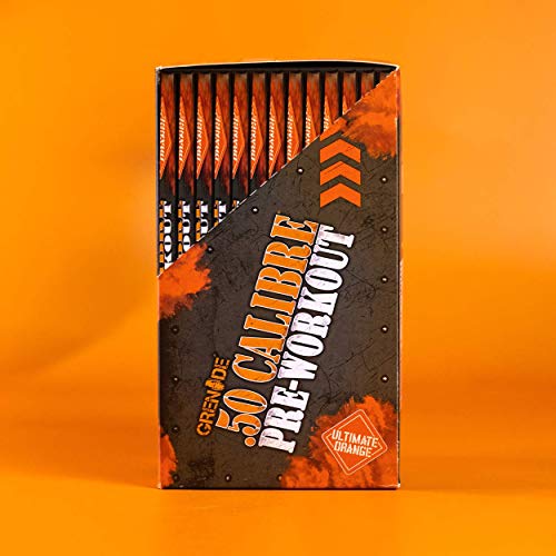 Grenade 50 Calibre Preloaded 25x23.5g Sticks Ultimate Orange | High-Quality Sports Nutrition | MySupplementShop.co.uk