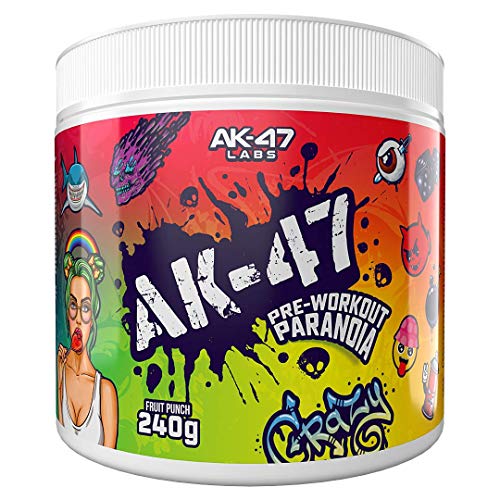 AK-47 Labs Paranoia Pre-Workout - Energy & Vitamins, 30 Servings - Sports Nutrition at MySupplementShop by AK-47 Labs