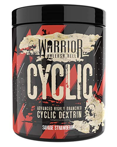 Warrior Cyclic 400g Savage Strawberry | High-Quality Weight Gainers & Carbs | MySupplementShop.co.uk