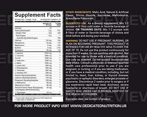 Dedicated Nutrition YEAAH 350g | High-Quality Sports Nutrition | MySupplementShop.co.uk