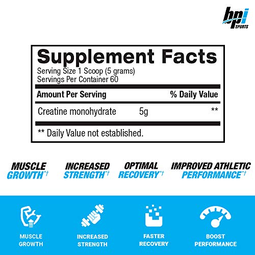 BPI Sports Micronised Creatine 300g | High-Quality Sports Nutrition | MySupplementShop.co.uk