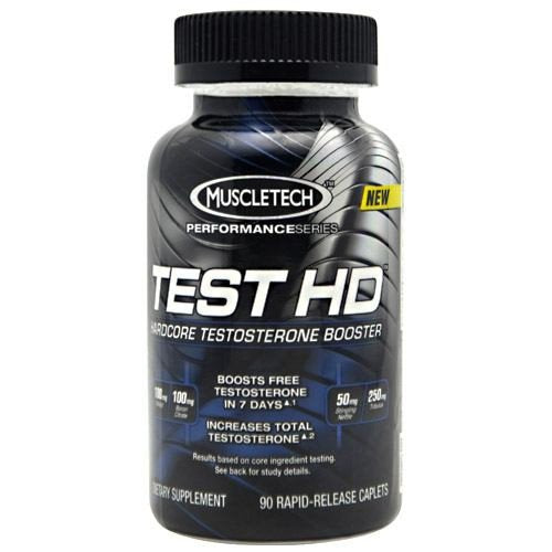 MuscleTech Test HD - 90 caps | High-Quality Natural Testosterone Support | MySupplementShop.co.uk