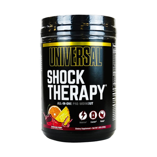 Universal Nutrition Shock Therapy, Hawaiian Pump - 840 grams | High-Quality Nitric Oxide Boosters | MySupplementShop.co.uk