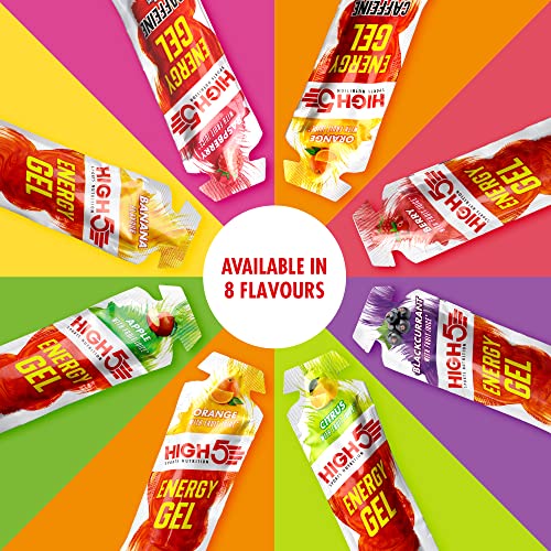 HIGH5 Energy Gel 6x40g Orange | High-Quality Sports Nutrition | MySupplementShop.co.uk