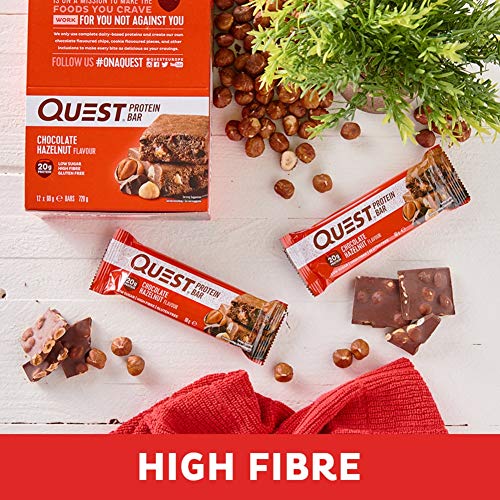 Quest Nutrition Quest Bar 12x60g Blueberry Muffin | High-Quality Protein Bars | MySupplementShop.co.uk