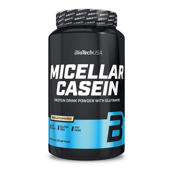 BioTechUSA Micellar Casein, Vanilla - 908 grams | High-Quality Protein | MySupplementShop.co.uk