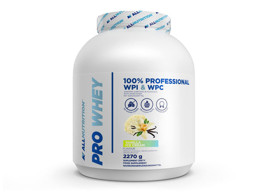 Allnutrition Pro Whey, Vanilla Ice Cream - 2270 grams | High-Quality Protein | MySupplementShop.co.uk