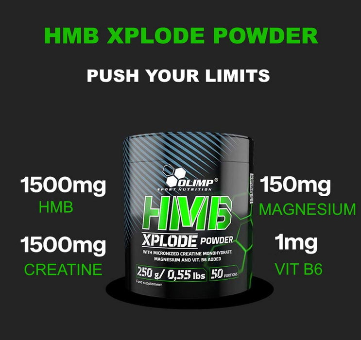 Olimp Nutrition HMB Xplode, Orange - 250 grams | High-Quality Amino Acids and BCAAs | MySupplementShop.co.uk