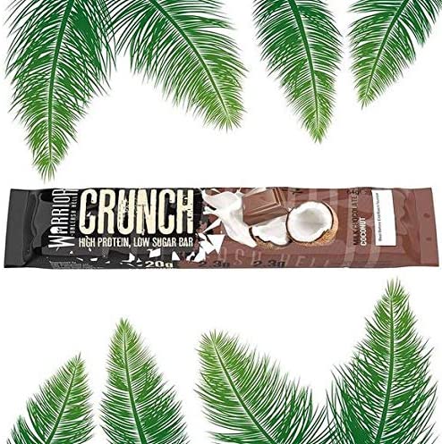 Warrior CRUNCH High Protein Bars 12 x 64g | High-Quality Nutrition Bars | MySupplementShop.co.uk