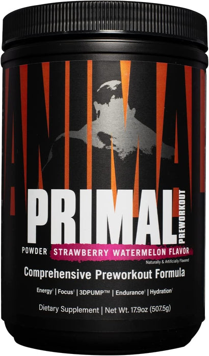 Animal Primal Preworkout Powder, Strawberry Watermelon - 507g - Pre Workout at MySupplementShop by Universal Nutrition