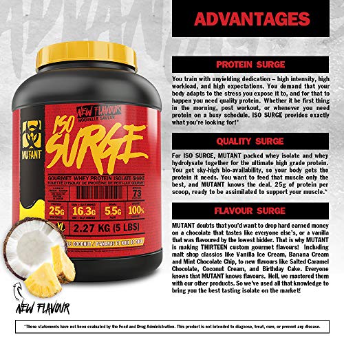 Mutant Iso Surge 2.27kg Cookies & Cream | High-Quality Protein | MySupplementShop.co.uk